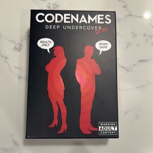 Deep Undercover Party Game - Black and Red